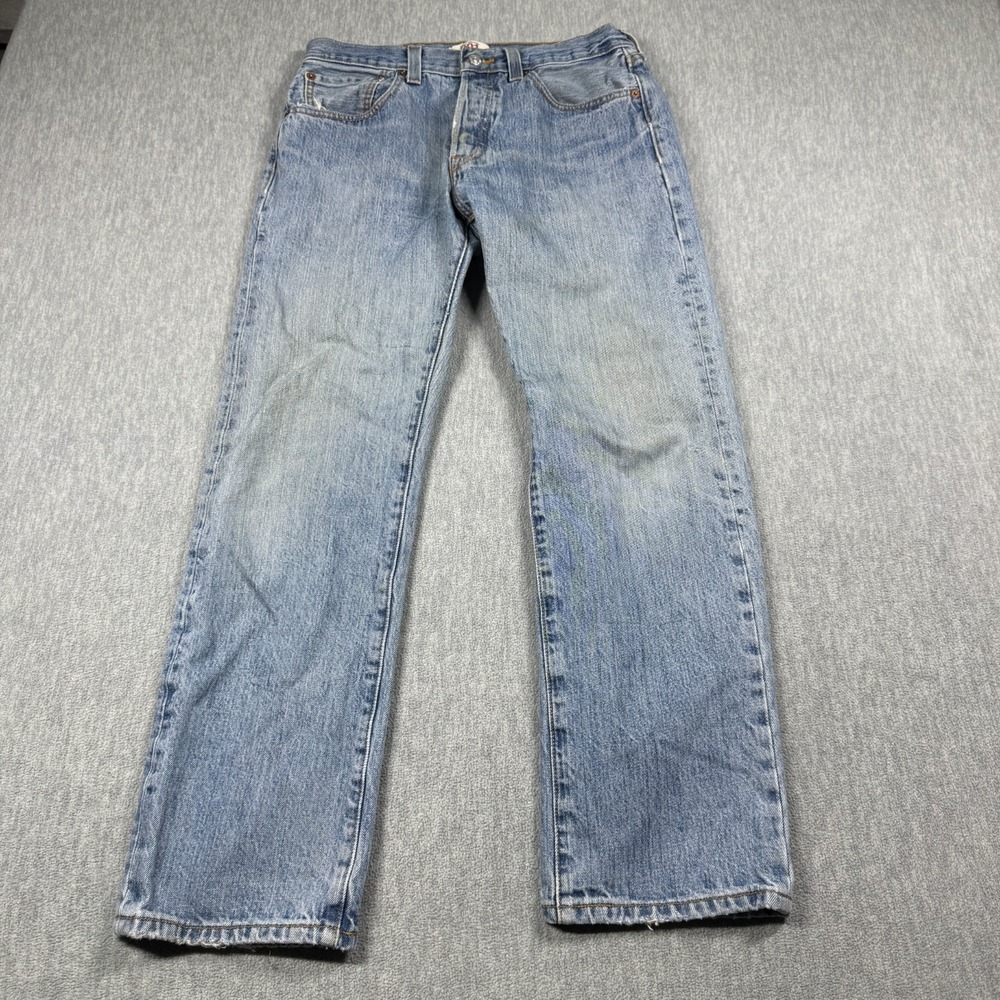 Levi's 501 Jeans Men's 32x30 Blue Straight Leg Button Fly Original Denim Bottoms